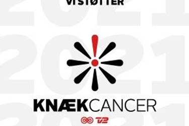 Vi støtter KNÆK CANCER 2021